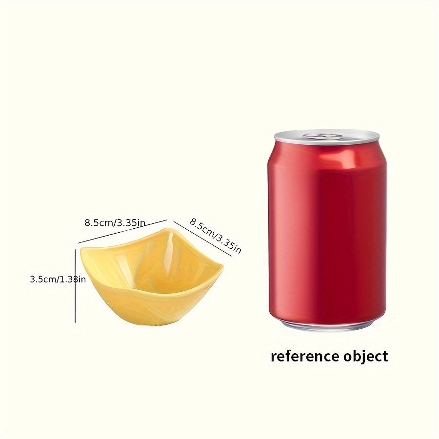 6pcs Durable And Shatterproof Mini Dessert Bowls - New, Colorful Reusable Sauce Bowls, Dessert Bowls That Can Be Washed in The Dishwasher And Heated in The Microwave, Suitable for Appetizers, Dips, Snacks, Fruits, a Must for Outdoor Picnic Parties i